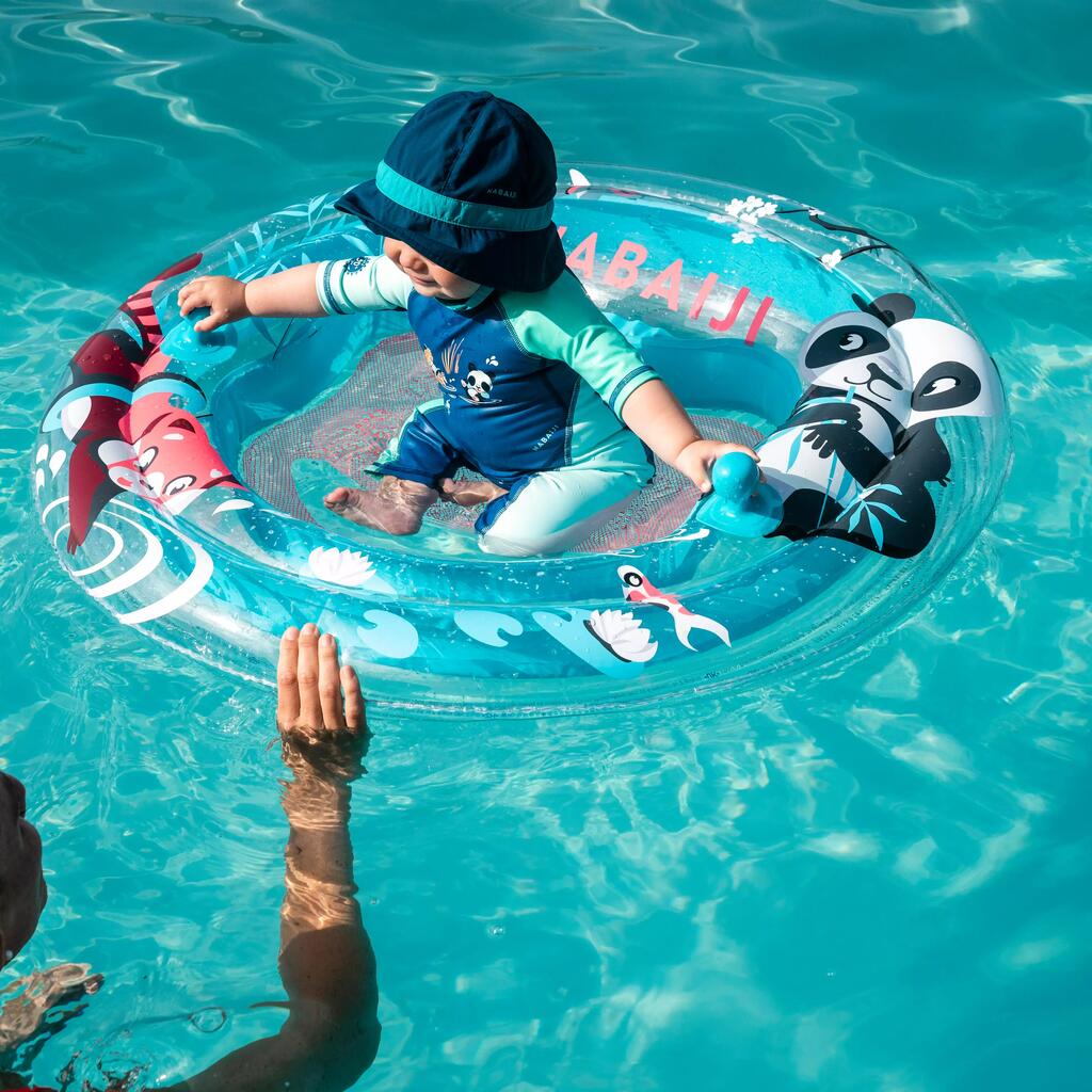 Pripučiamas ratas kūdikiams mokytis plaukti