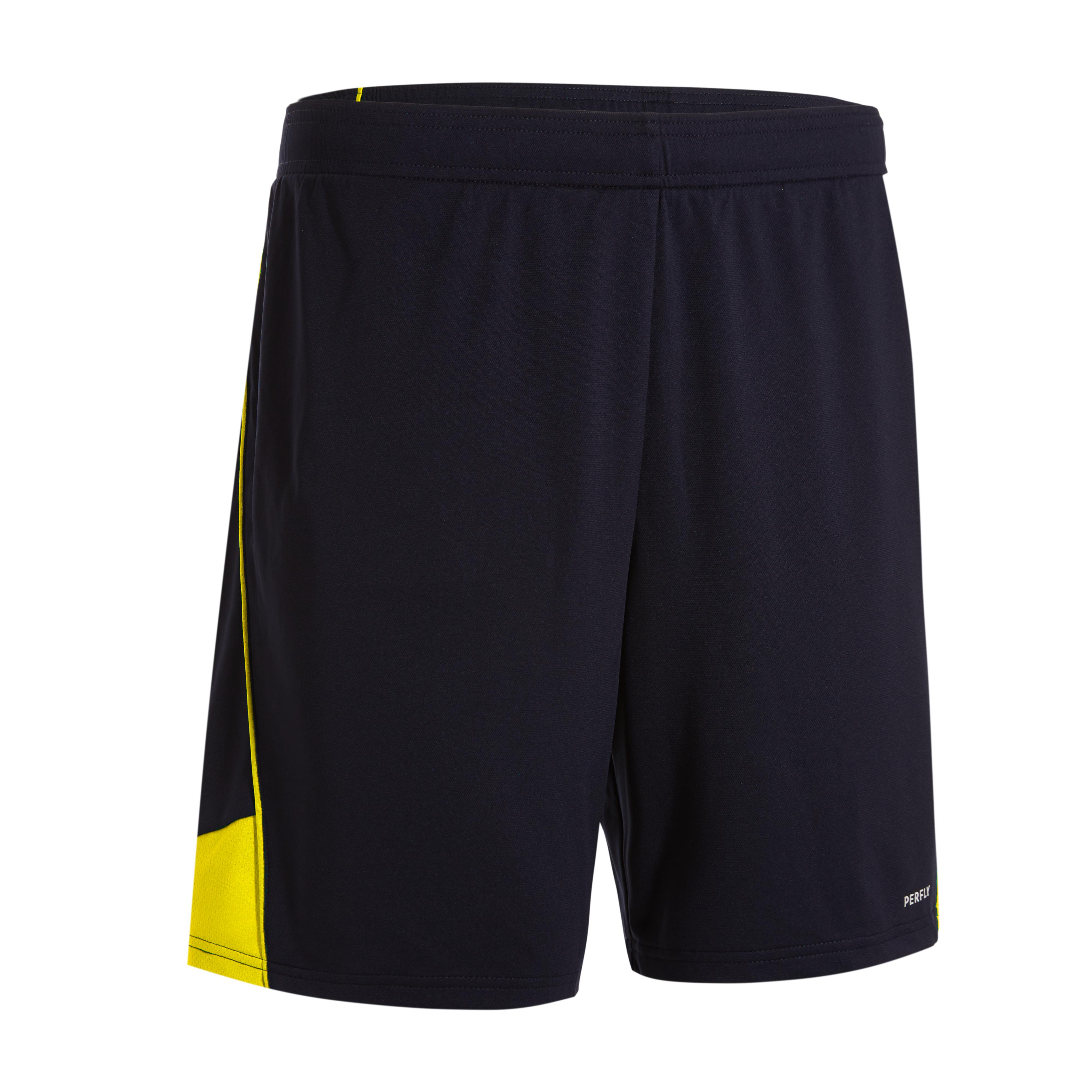 

Badminton Shorts 530 M NAVY YELLOW -  By PERFLY | Decathlon, Blue/yellow