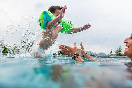 Brassards de natation enfant - vert