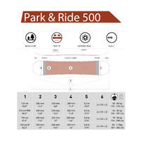 Park and Ride 500 All-Mountain and Freestyle Snowboard