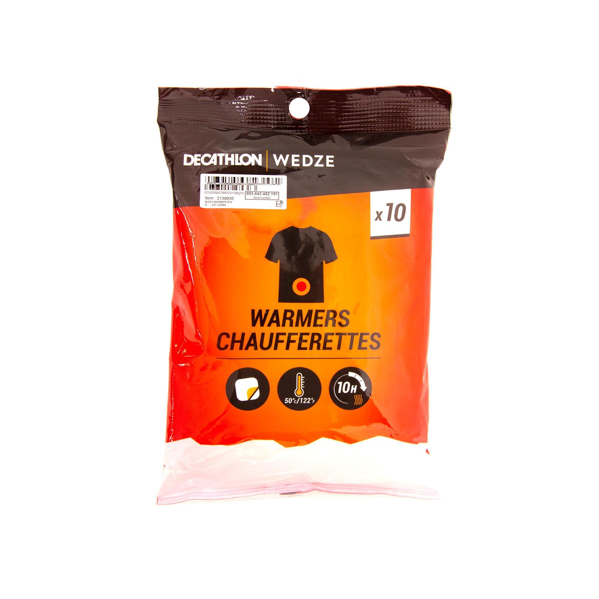 Calentadores cuerpo x 10 Aptonia Decathlon