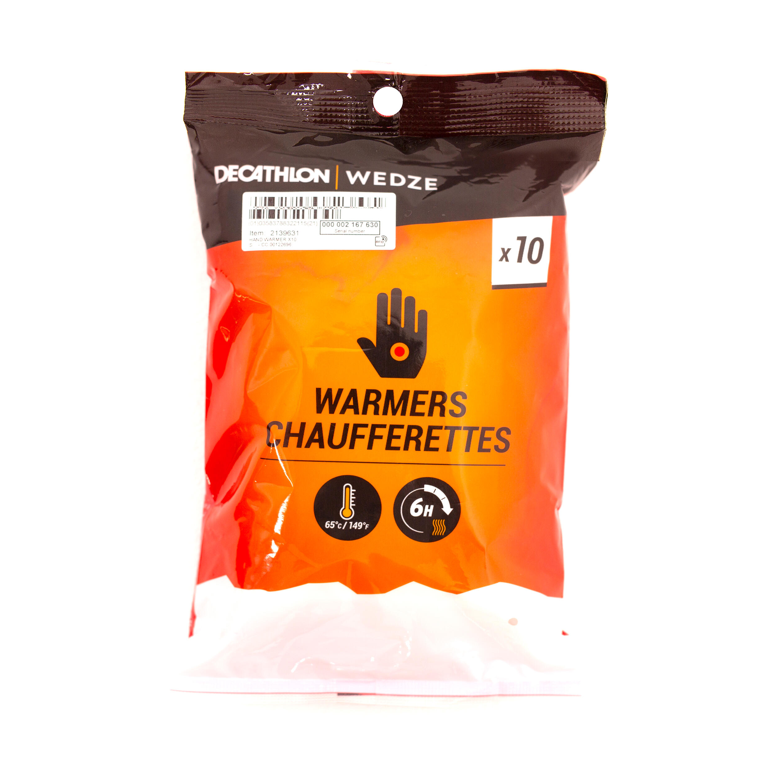 HAND WARMER X10 - Decathlon