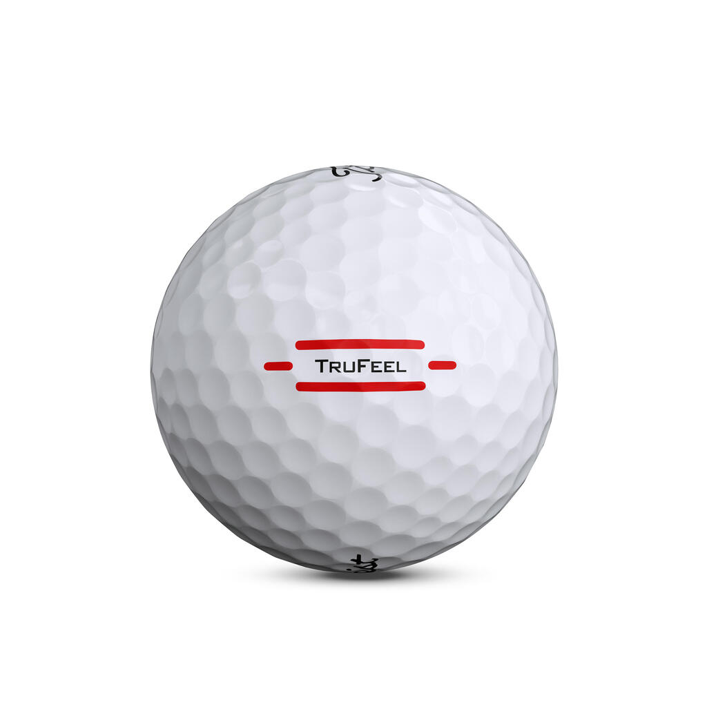 Golfa bumbiņas “Trufeel”, baltas, 12 gab