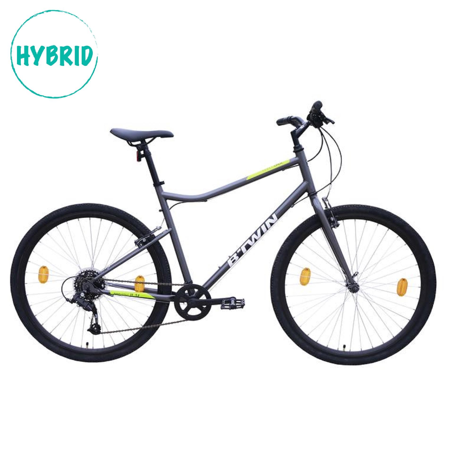 Hybrid cycle Riverside 120 Grey Yellow.