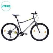 Adult Hybrid Cycle Riverside 120 - Grey Yellow