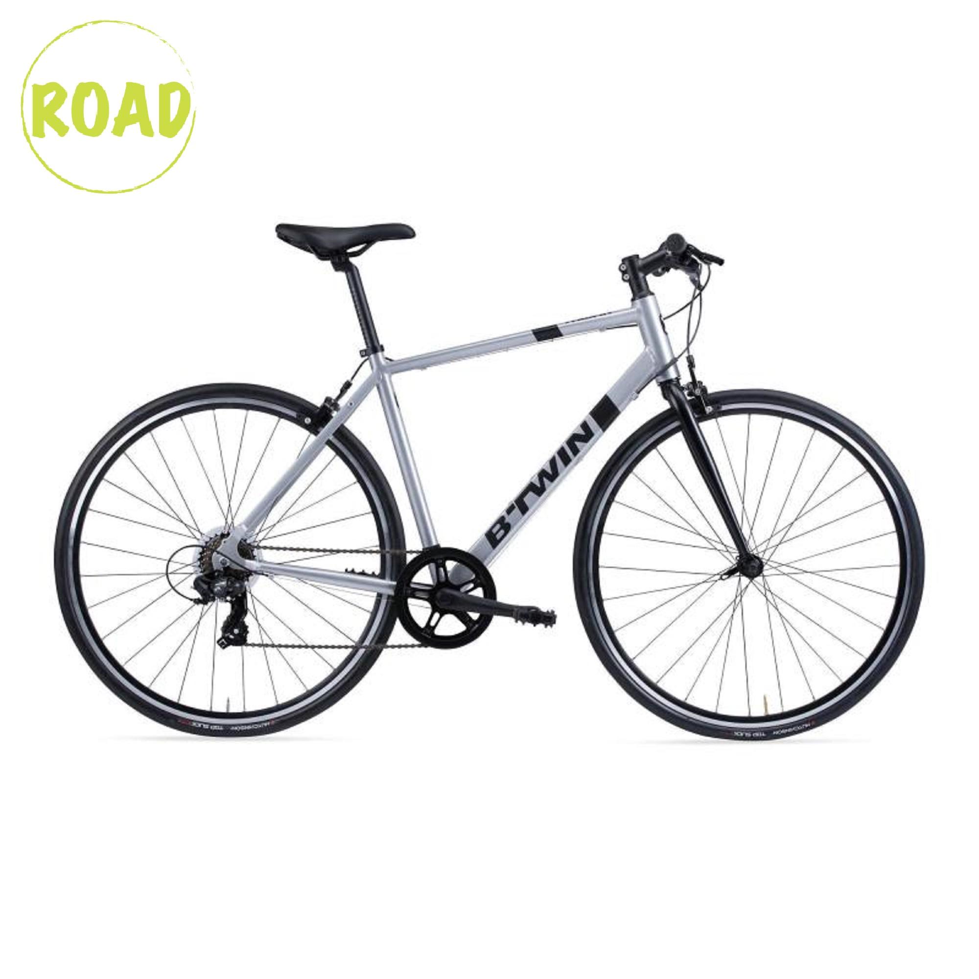 road bike with straight handlebars