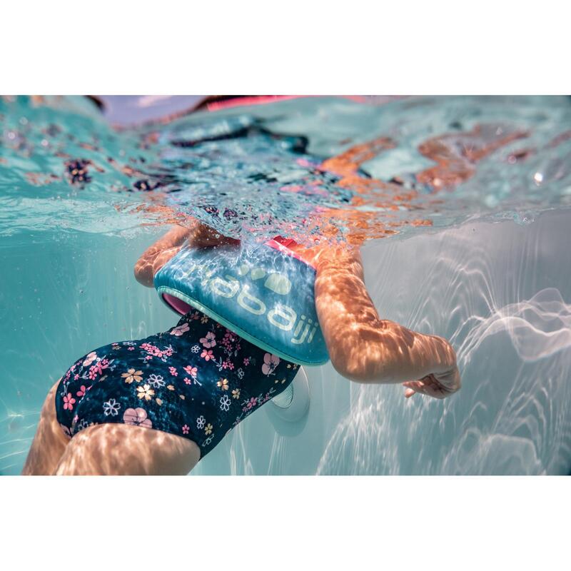 Chaleco natación Niños 15-25 KG espuma azul rosa