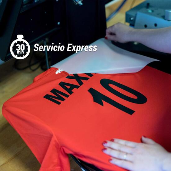 Estampación Nombre y Número