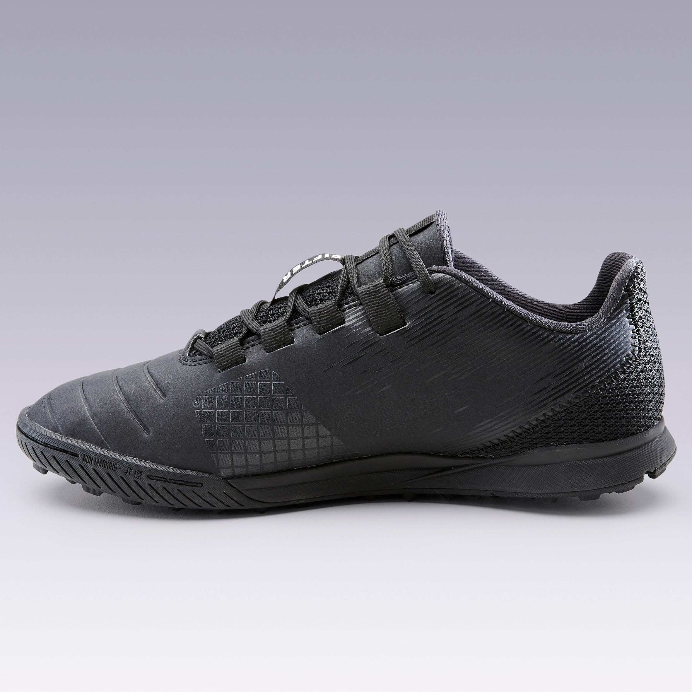 Adult Five-a-Side Shoe 500 Cushion - Black 3/5