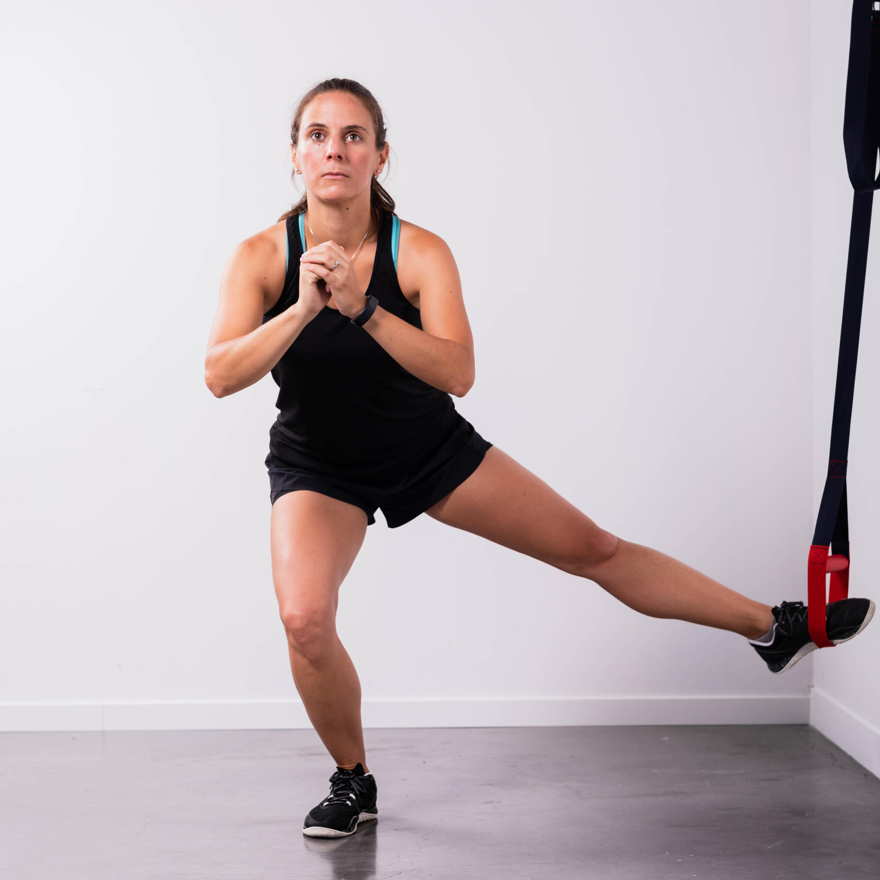 Correas de suspensión cross training strap training DST 100 Corength azul y rojo 13/15