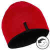 BONNET DE SKI ENFANT REVERSE NOIR ROUGE