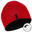 Kids’ Ski Reverse Hat - Black Red