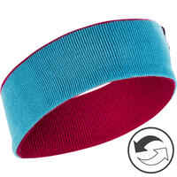 JR REVERSE SKIING HEADBAND - PINK BLUE