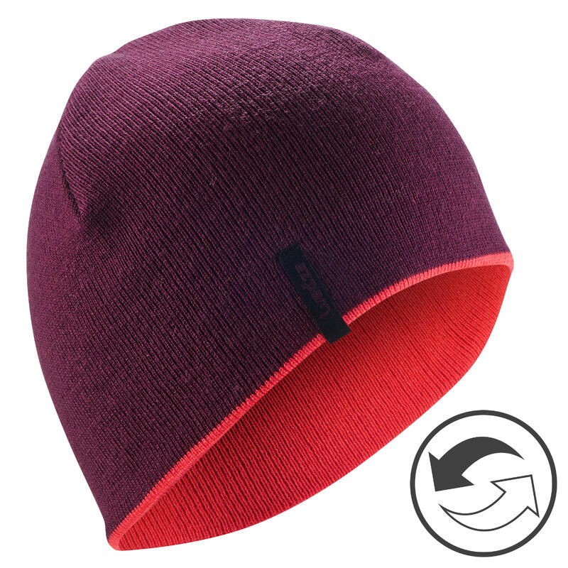 BONNET DE SKI REVERSE VIOLET ROSE