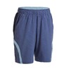 Kids Badminton Shorts 560 Grey Blue