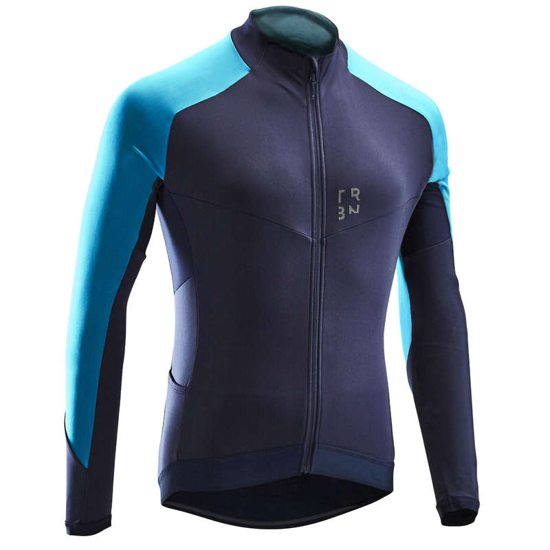 MEN MID-SEASON ROAD APPAREL Cycling - RC500 Long-Sleeved Jersey TRIBAN - Cycling