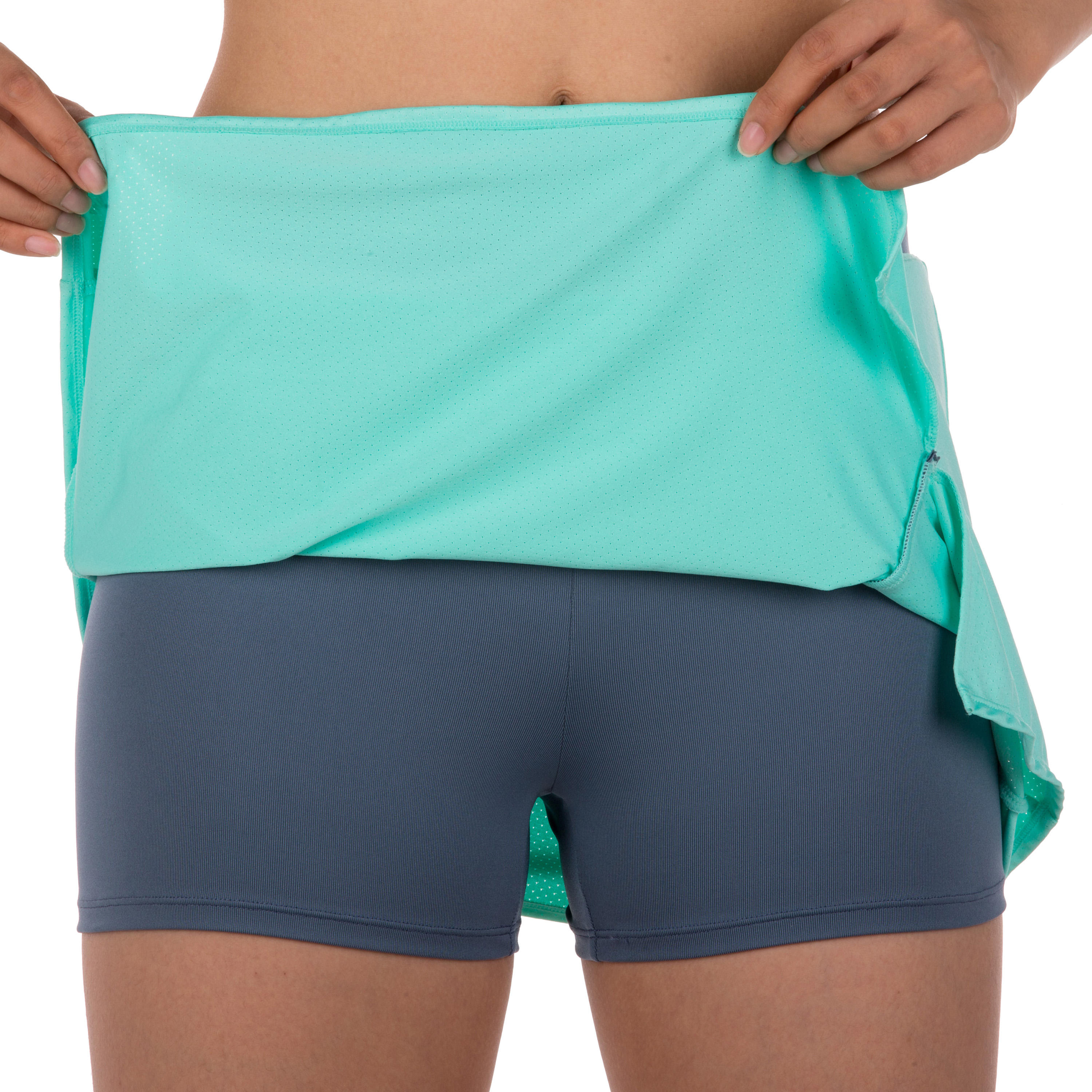 Soft Women's Tennis Badminton Table Tennis Padel Squash Skirt - Green 5/5
