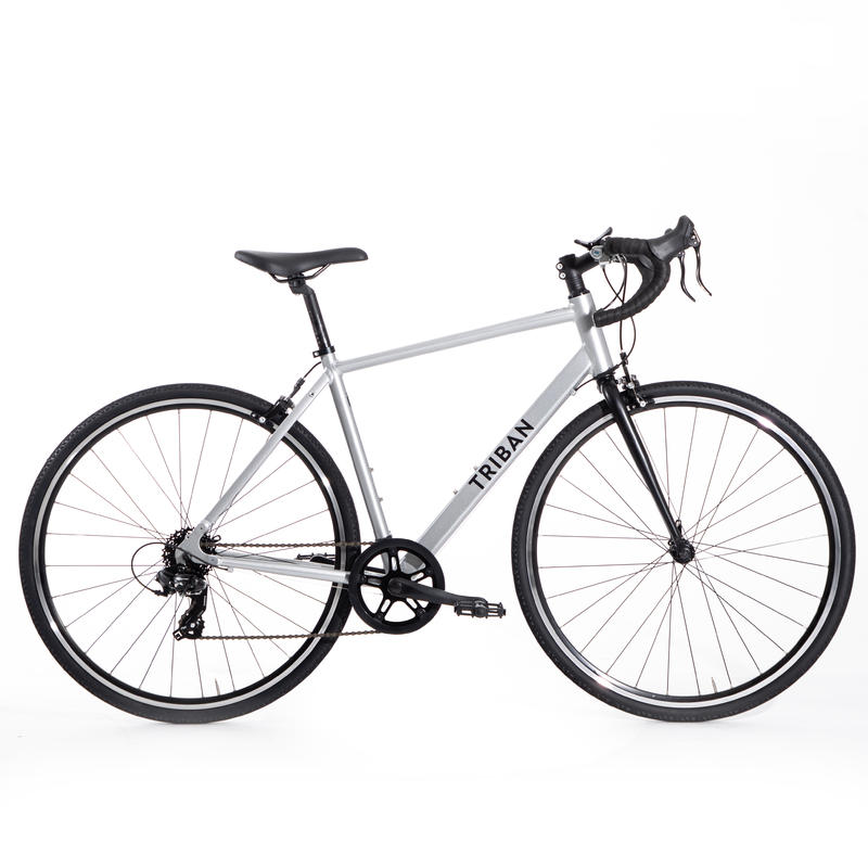 Men's Recreational Cycling Road Bike RC100 - Grey