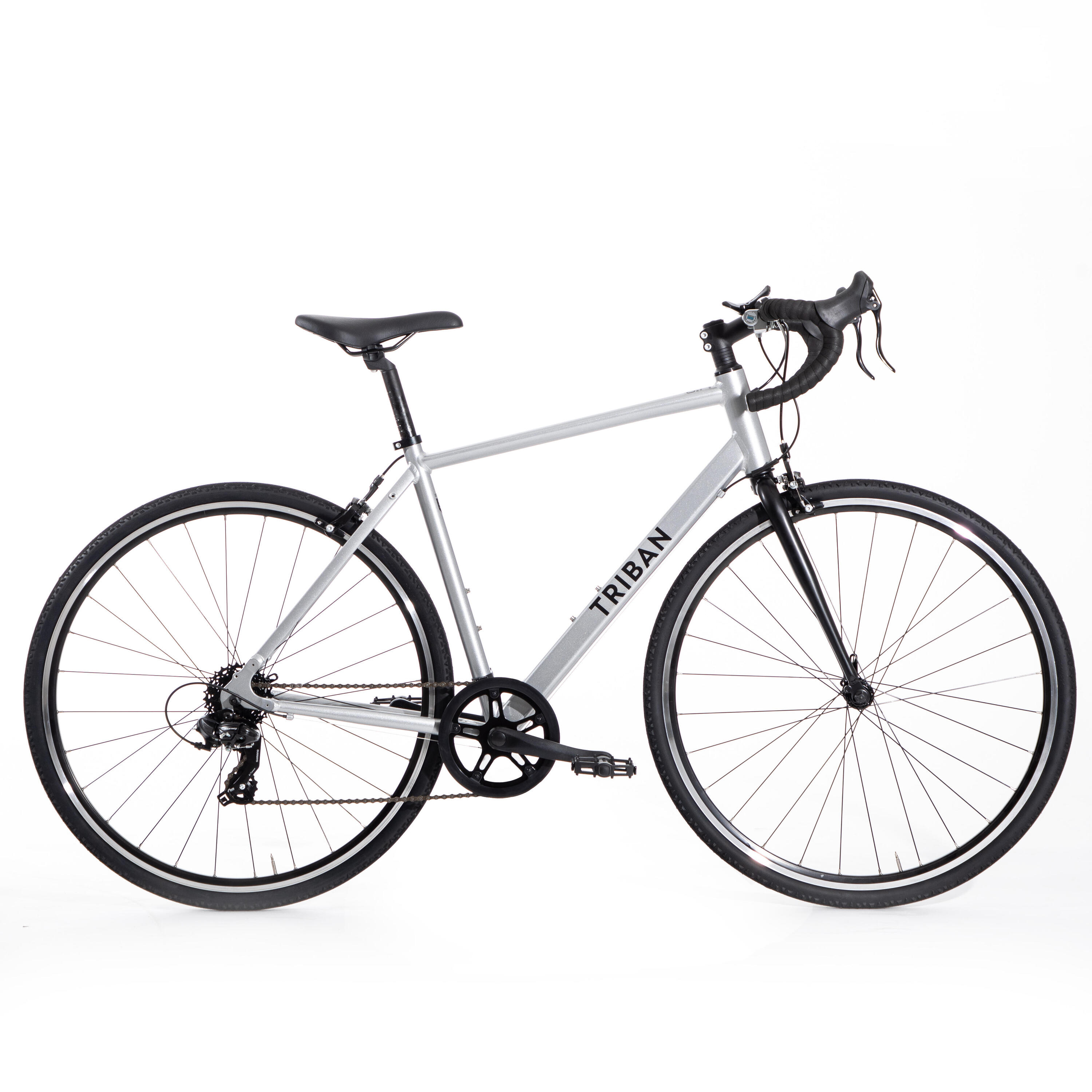 Road bike Triban RC 100 - Grey 1/13