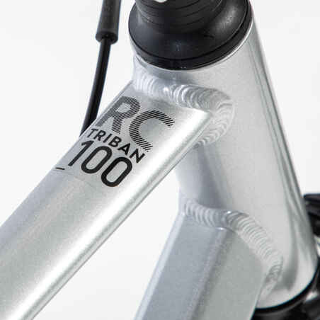 Men's Recreational Cycling Road Bike RC100 - Grey