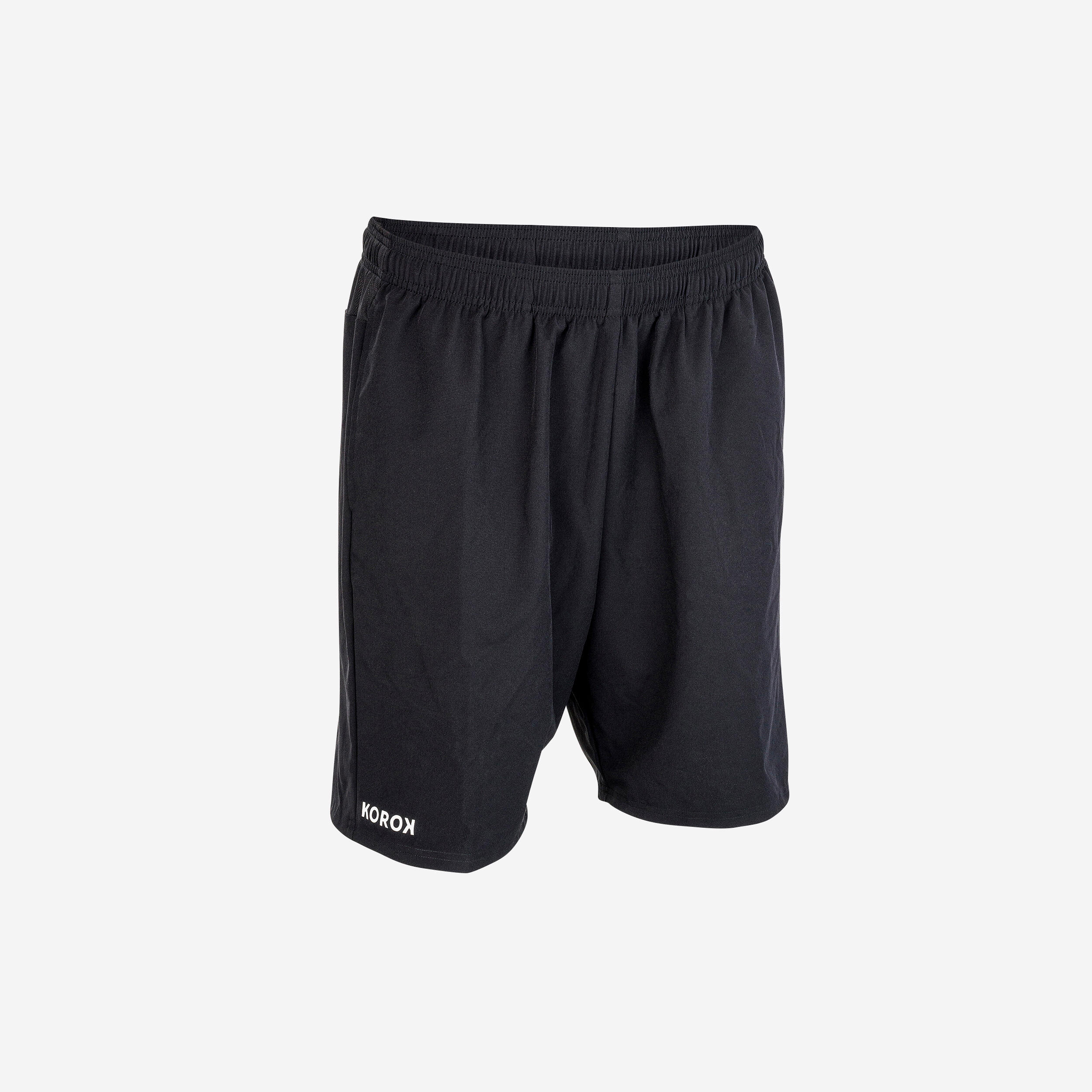 Men's FH500 field field hockey shorts black