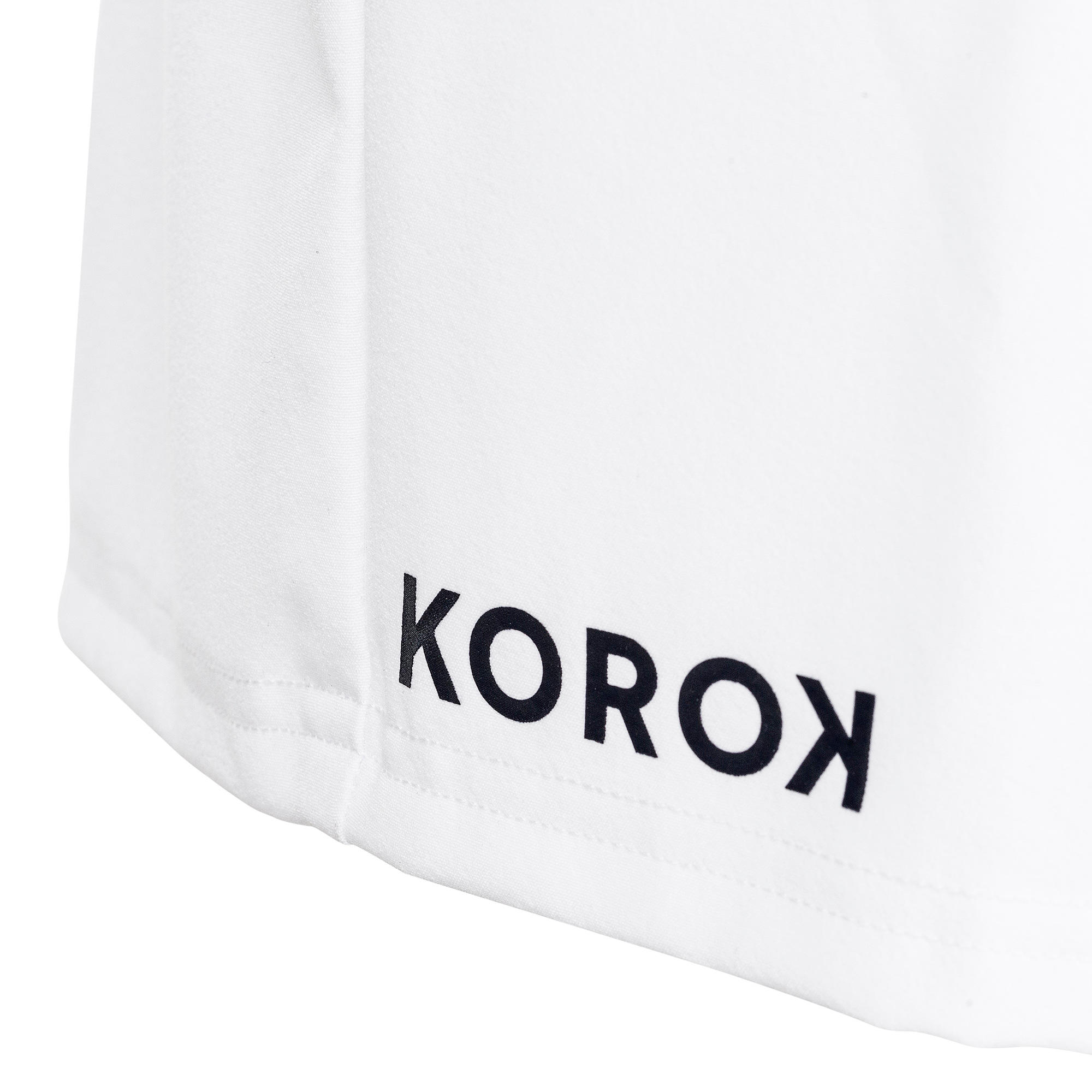 Short de hockey sur gazon homme FH500 blanc - KOROK