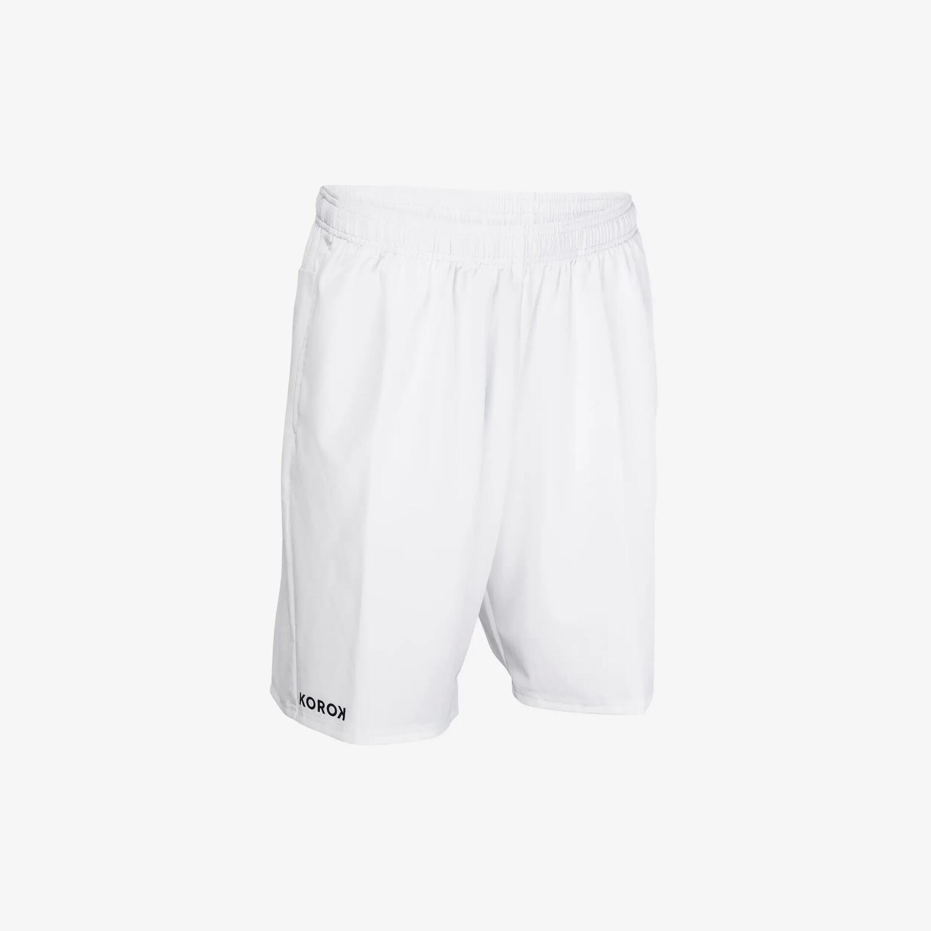 Short de hockey sur gazon homme fh500 blanc - Sports Collectifs - Sports americains, Sports US - KOROK-Decathlon PRO - Clubs - Entreprises -