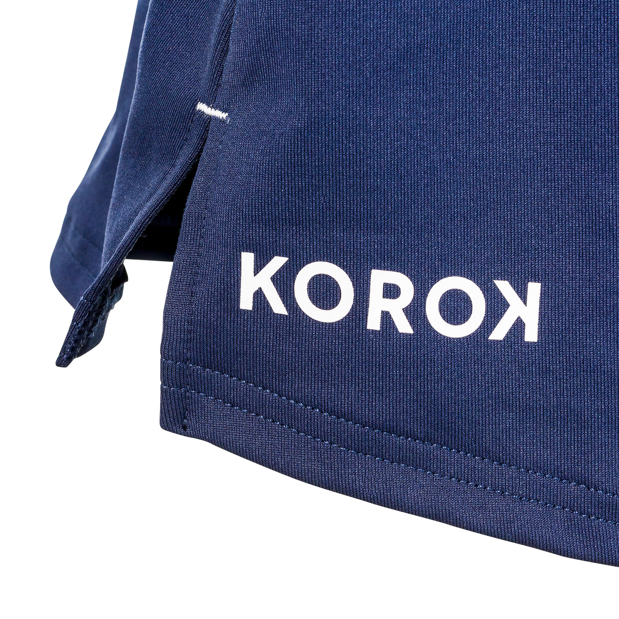 Jupe de hockey sur gazon femme FH500 marine - KOROK