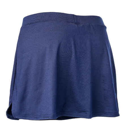 Moteriškas žolės riedulio sijonas „FH500“, tamsiai mėlyna
