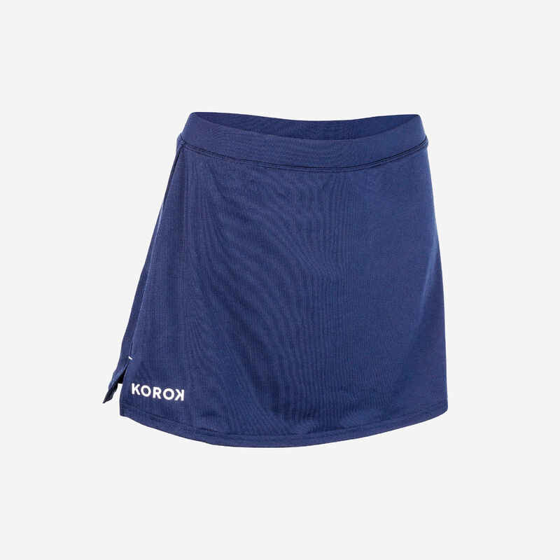 Rock Feldhockey FH500 Damen marineblau