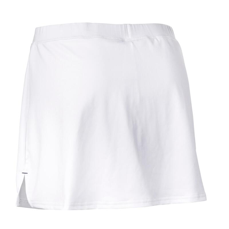 Jupe de hockey sur gazon femme FH500 blanc