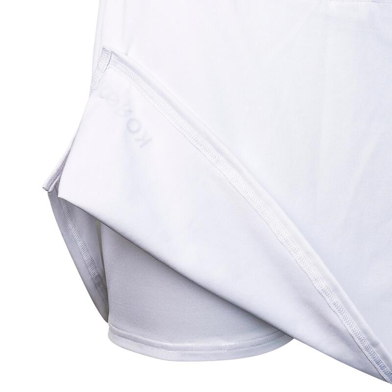 Dámská sukně na pozemní hokej FH500 bílá