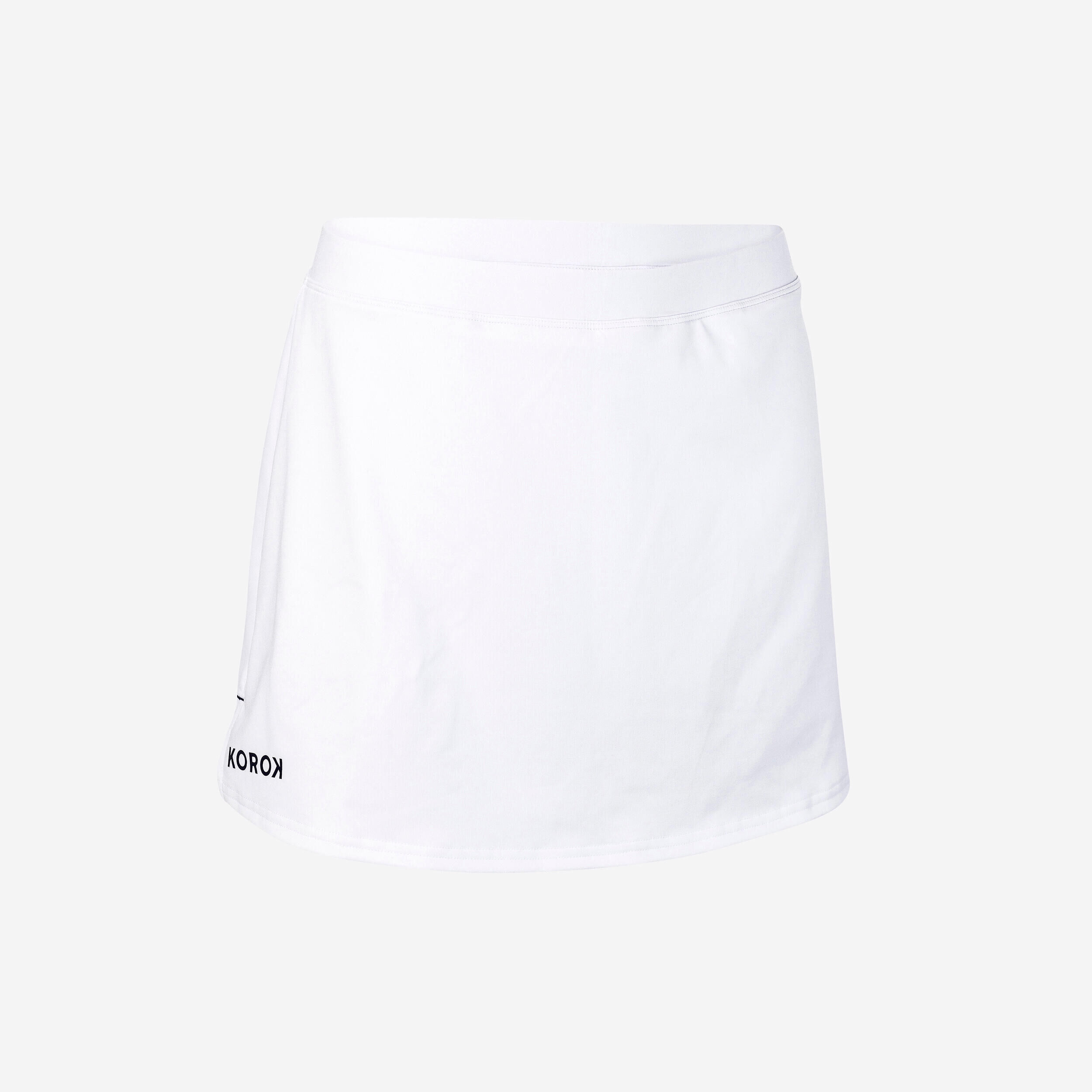 KOROK FHSK500 Women's Field Hockey Skirt - White