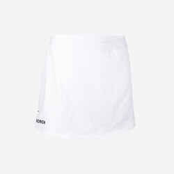 FHSK500 Women's Field Hockey Skirt - White