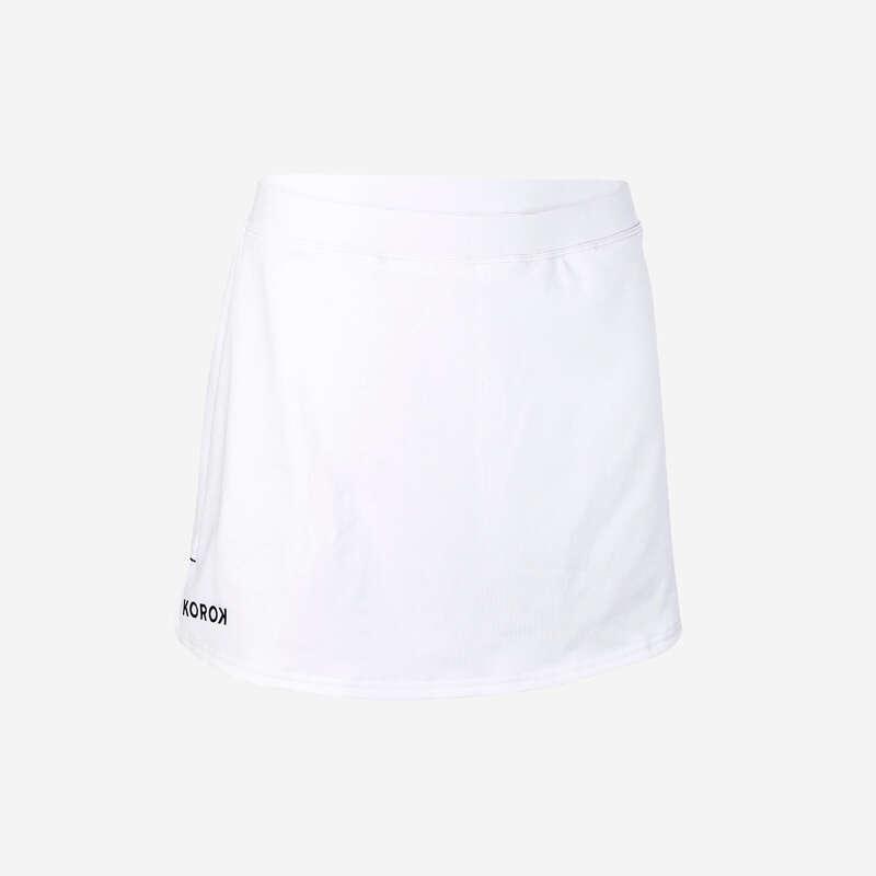 KOROK FHSK500 Women's Field Hockey Skirt White Decathlon