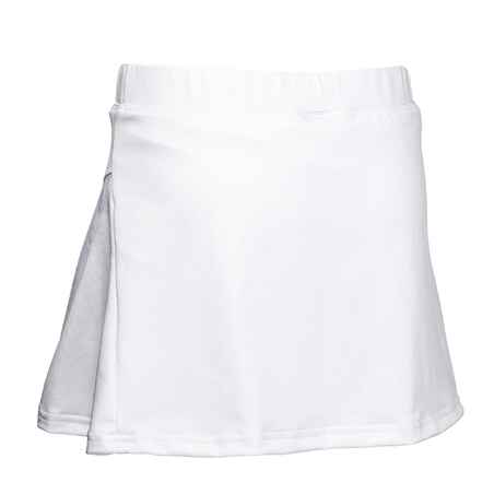 FH500 Girls' Field Hockey Skirt - White