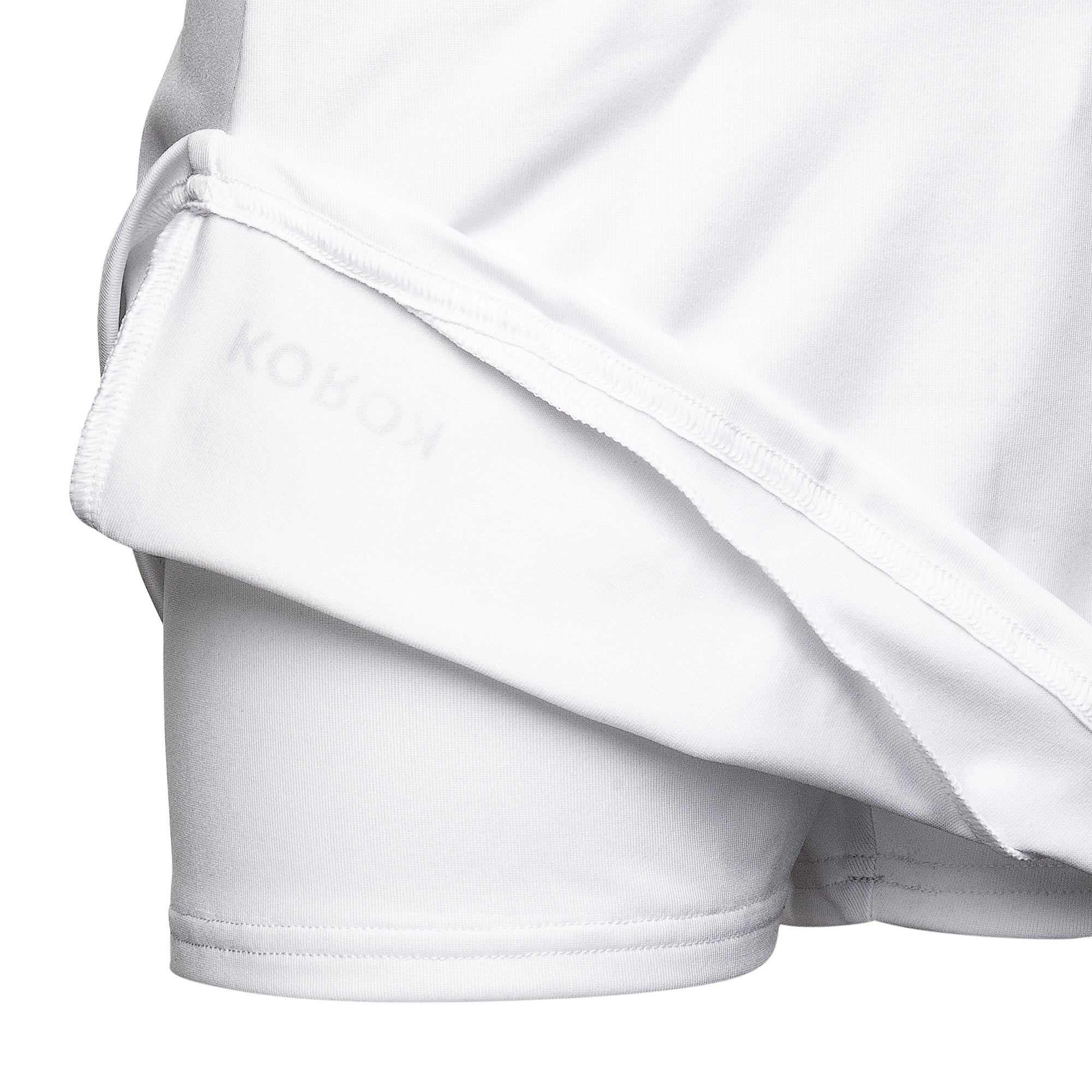 Jupe de hockey sur gazon fille FH100 blanc - KOROK