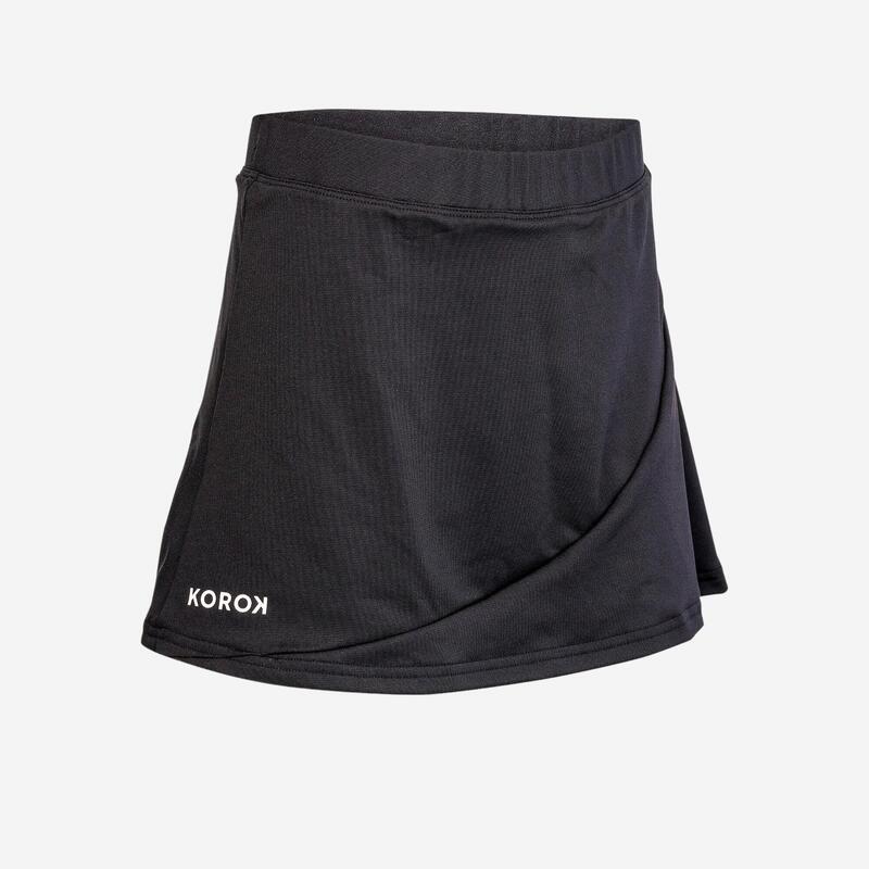 Rock Feldhockey FH500 Mädchen schwarz
