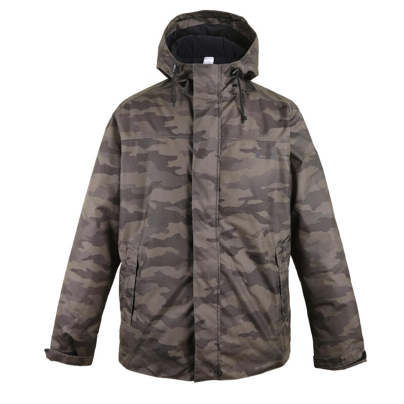 Jagdjacke / Regenjacke 100 warm camouflage