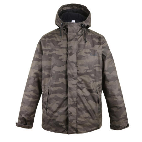 VESTE CHASSE CHAUDE IMPERMEABLE CAMO HALFTONE 100