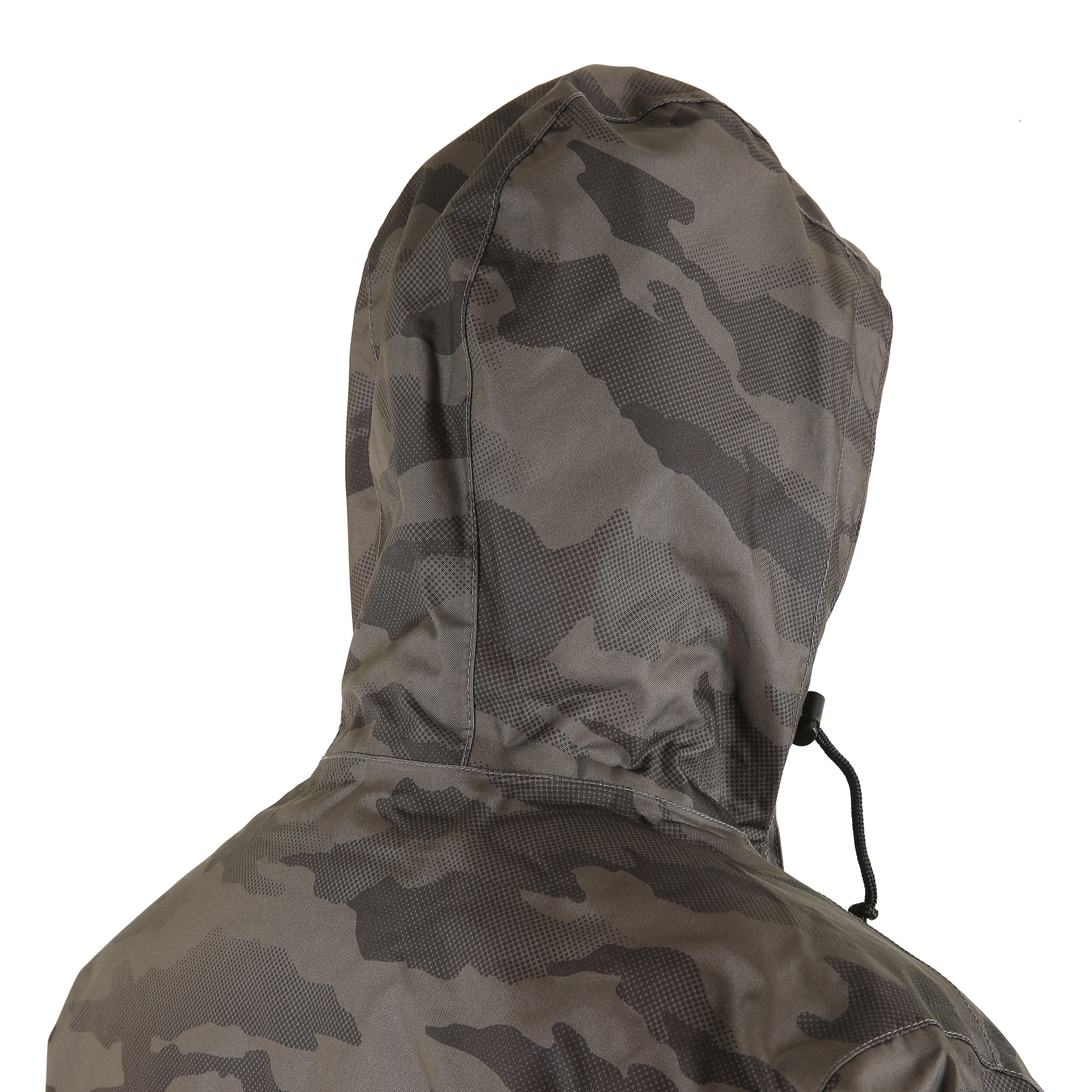 HUNTING WARM WATERPROOF JACKET CAMOUFLAGE HALFTONE 100 4/7