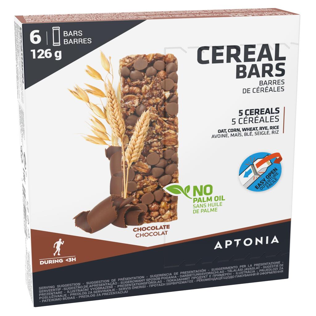 Σοκολατένια μπάρα δημητριακών clak 6 x 21g