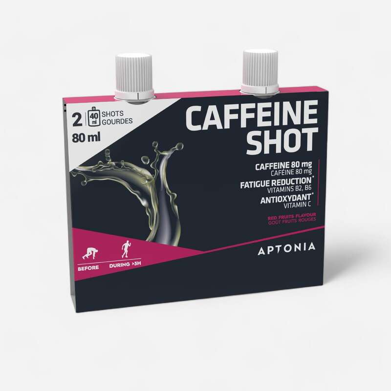 APTONIA CAFFEINE SHOT 2X40 ML BERRY Decathlon