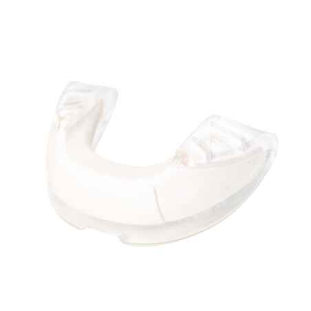 Kids' Medium-Intensity Field Hockey Mouthguard Size Small FH500 - White