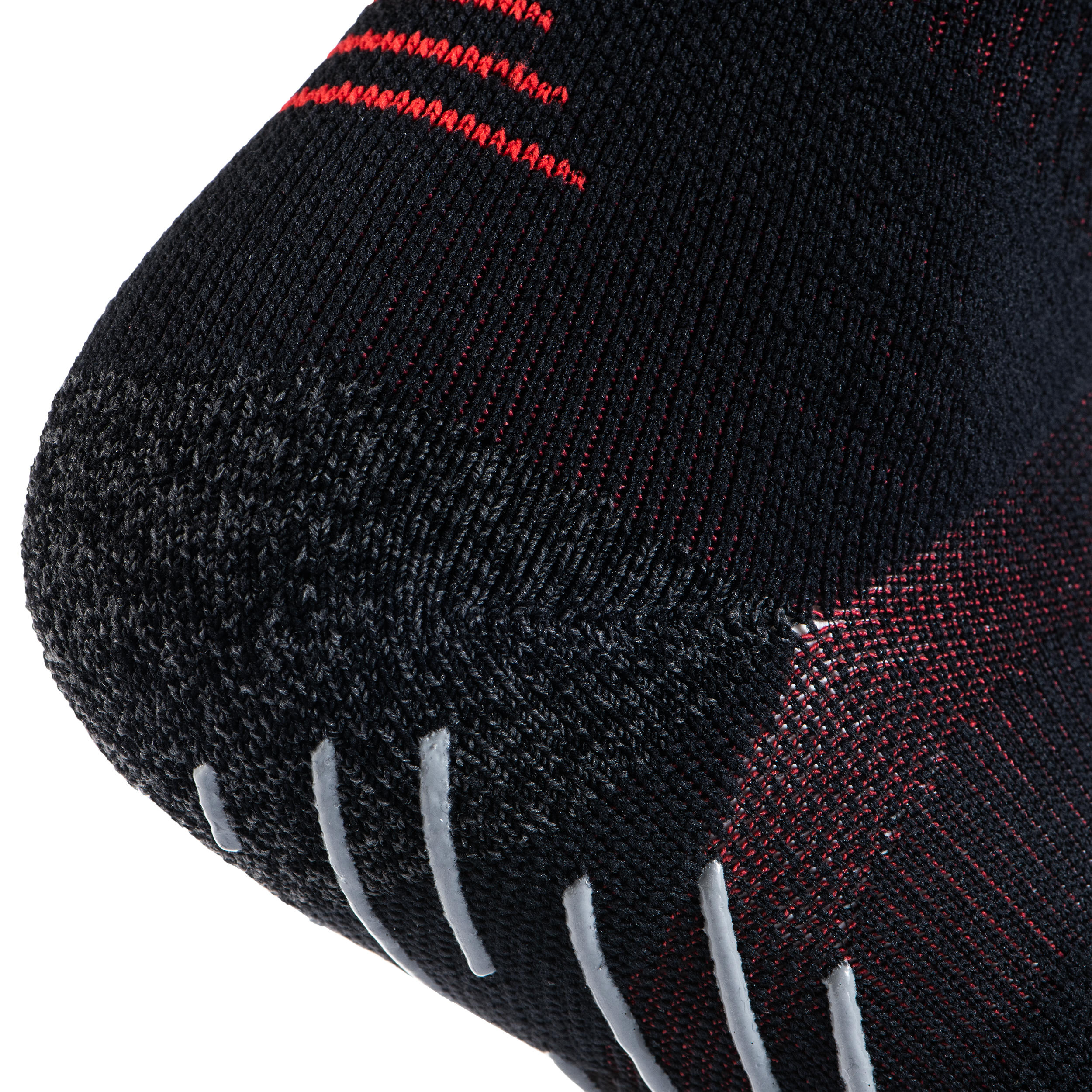 Adult Non-Slip Mid-High Rugby Socks R500 - Black 4/10