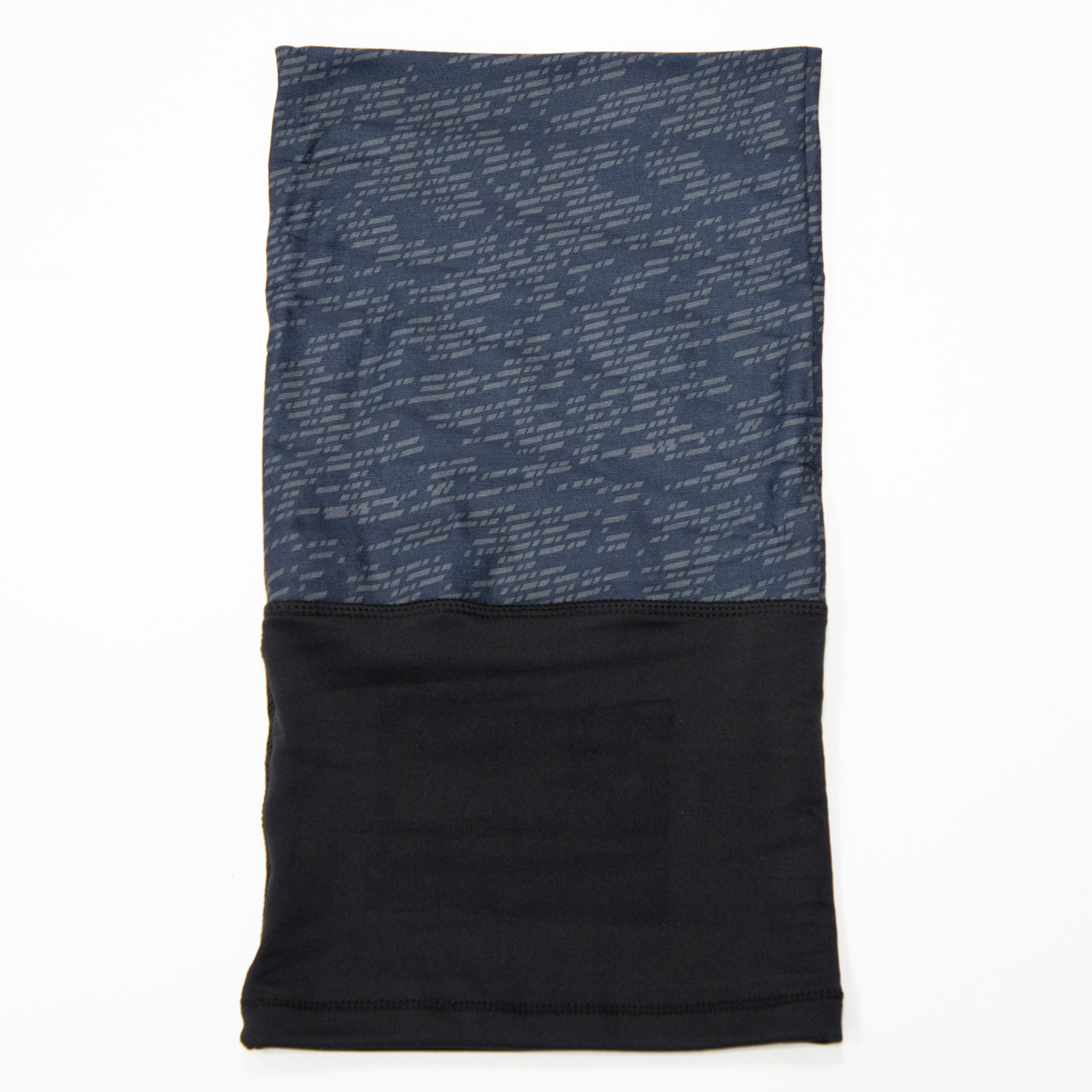 Dual-fabric neck warmer 500 - black