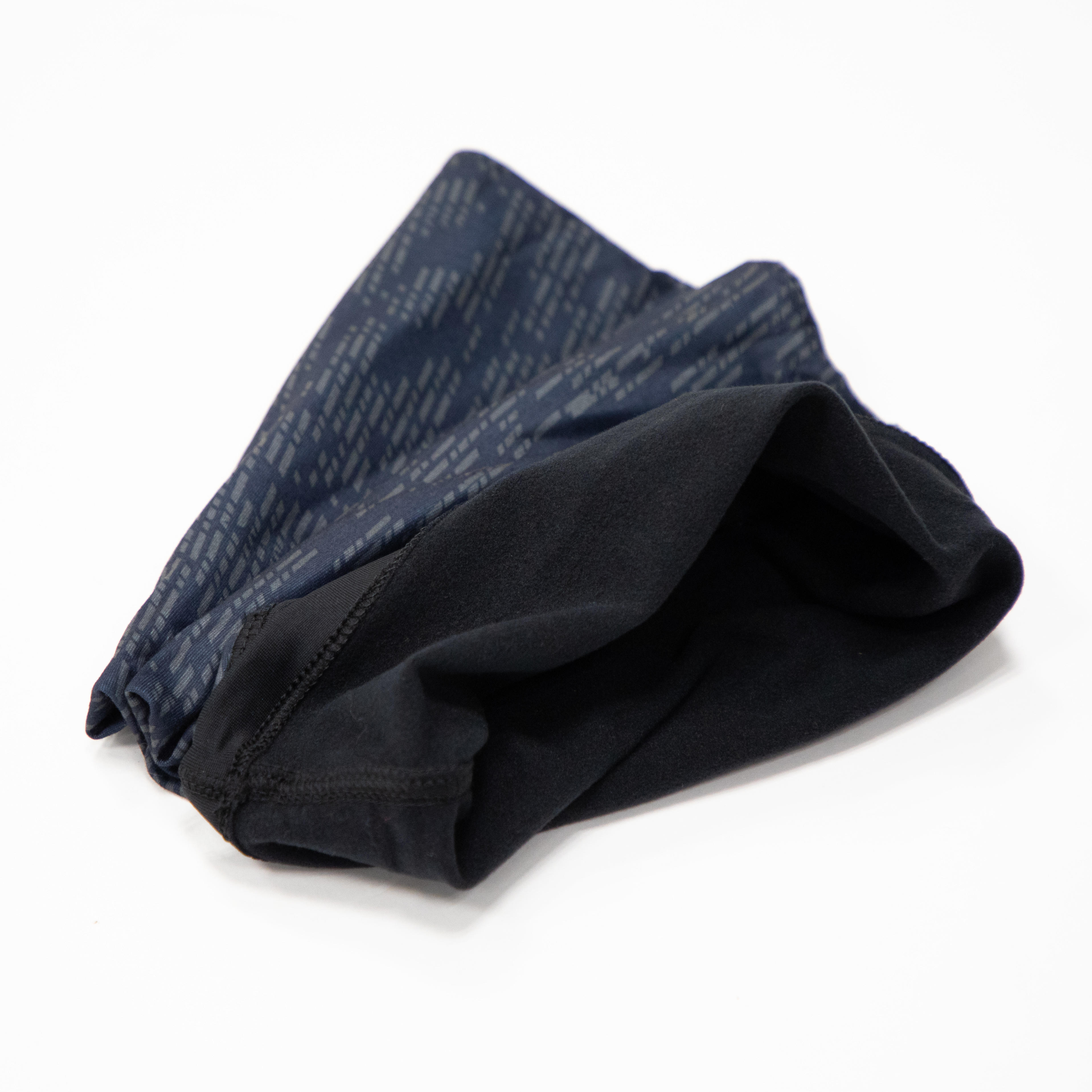 Dual-fabric neck warmer 500 - black