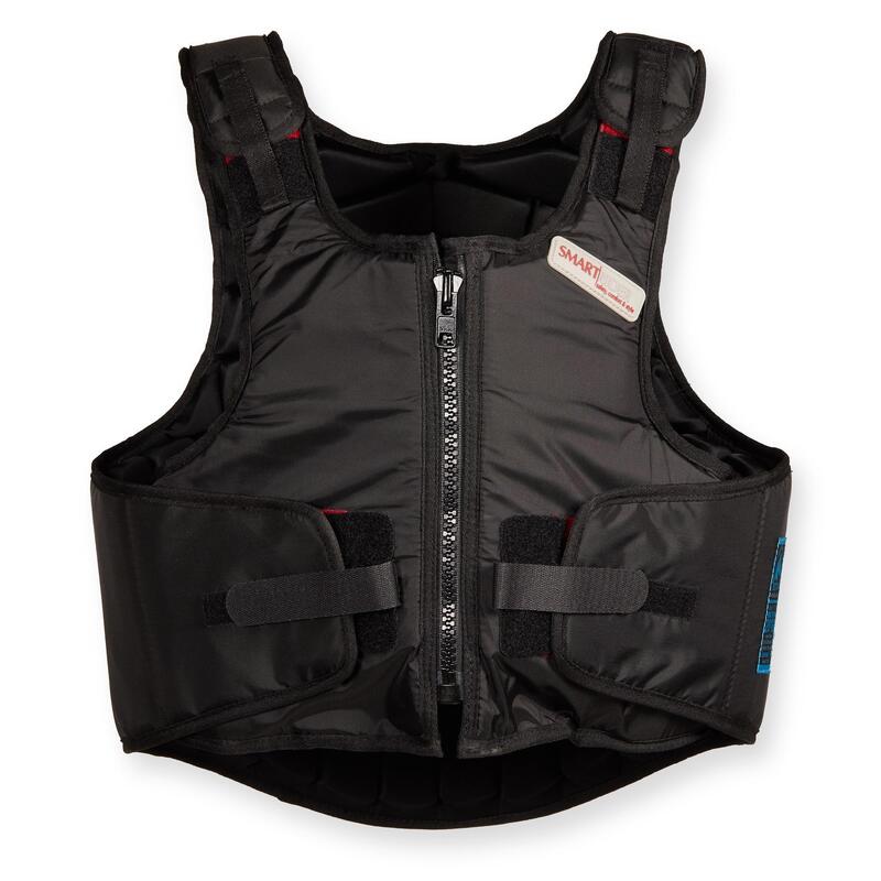 Gilet de protection équitation Enfant - SMARTRIDER noir