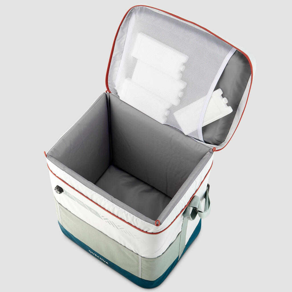 Camping Flexible Cooler - 35 L - Preserves Cold for 17 Hours