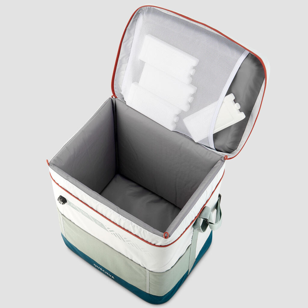 Skladný kempingový chladiaci box 35 litrov - uchová chlad počas 17 hodín